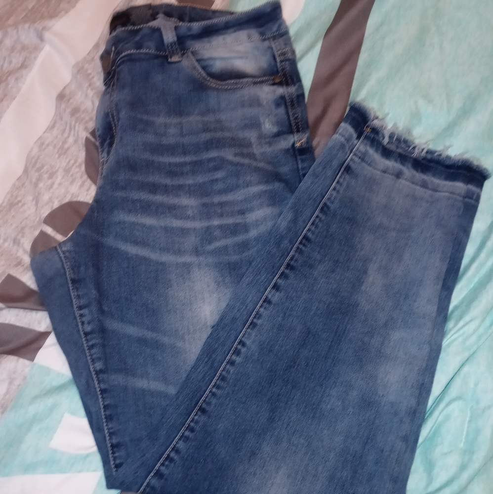 Rock & Royal Slim Legged Blue Jeans